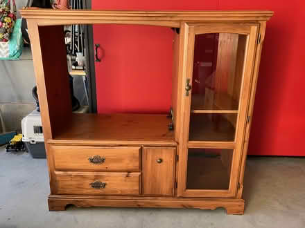 Photo of free Solid wood storage/display cabinet (Lake Country, BC) #1