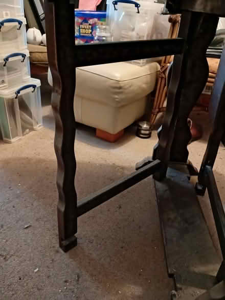Photo of free Vintage drop-leaf table (Three Bridges RH10) #2
