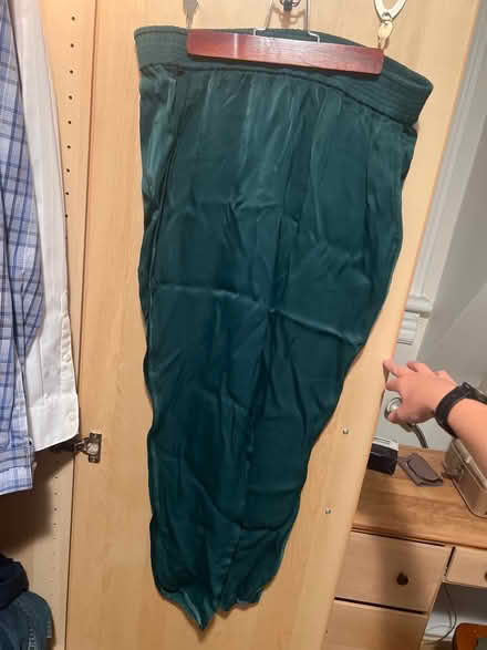 Photo of free Zara pants size M green dressy (Bathurst and College) #1