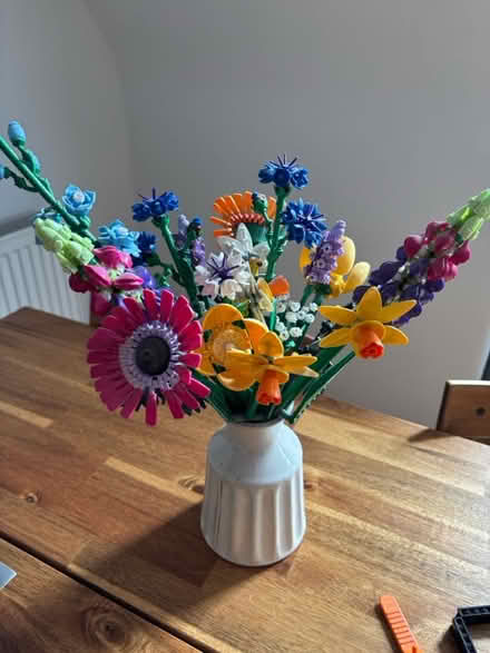 Photo of free 3x assembled Lego flower sets (South Bank SE1) #3