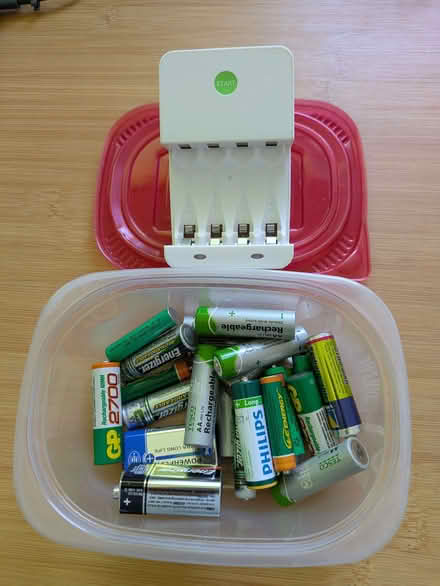 Photo of free Assortment of Rechargeable Batteries Plus Charger (Beverley HU17) #1