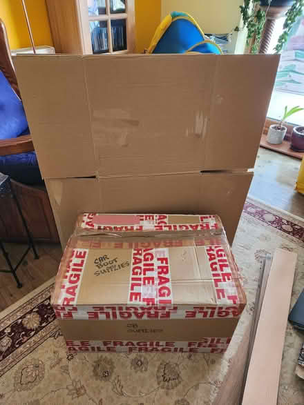 Photo of free 3 large boxes (New Tupton S42) #1