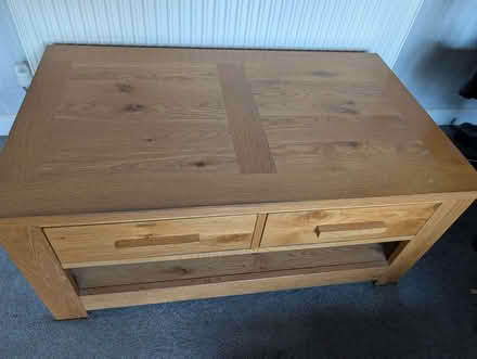 Photo of free Oak coffee table (Crewe CW2) #1