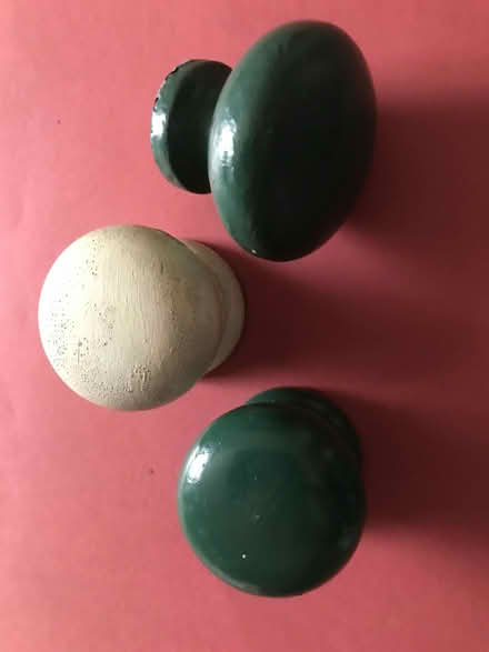 Photo of free Wooden door knob handles. (FelixstoweWoodbridgeFreegle CGA IP12) #1