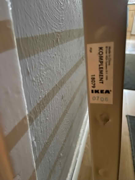 Photo of free Ikea wardrobe hanging garment rail (Coleridge Ward CB1) #2