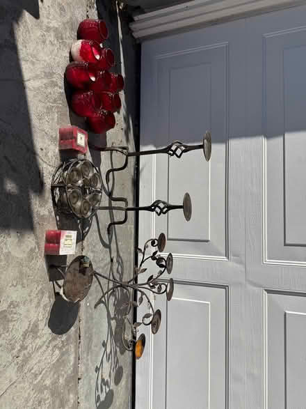 Photo of free Candelabra and a candle holders (Sunnyvale Cherry Chase) #2