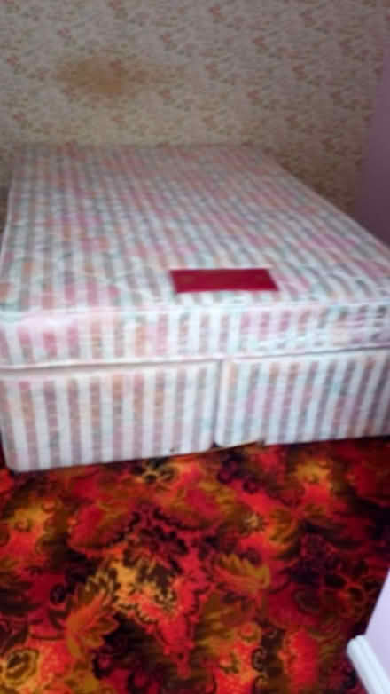 Photo of free Double divan bed and mattress (Epping CM16) #2