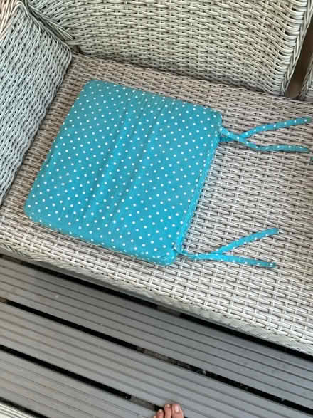 Photo of free Four chair cushions for patio (Wickford SS12) #1