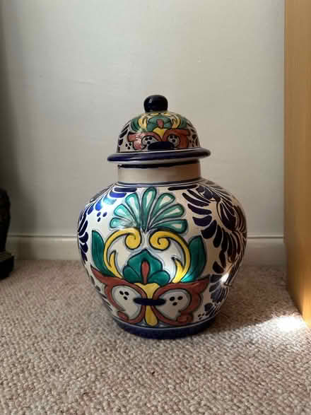 Photo of free Ceramic vase with lid (Bramhall SK7) #1